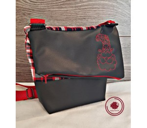 Stickserie - Stylish xmas Gnomes LineArt